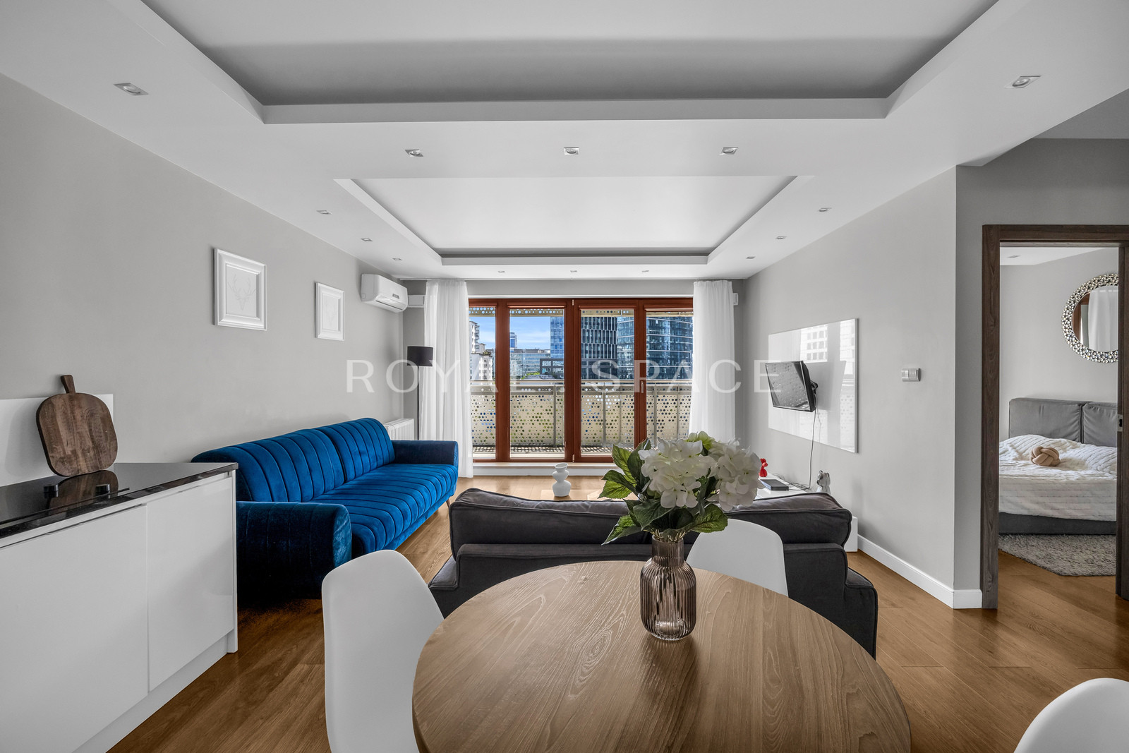 Apartament z dużym balkonem | Oxygen