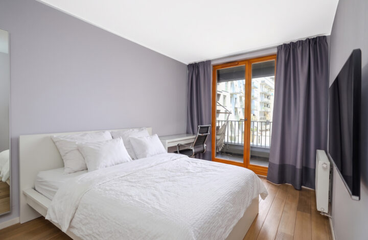 Stylowy apartament z 2 balkonami | MOCAK