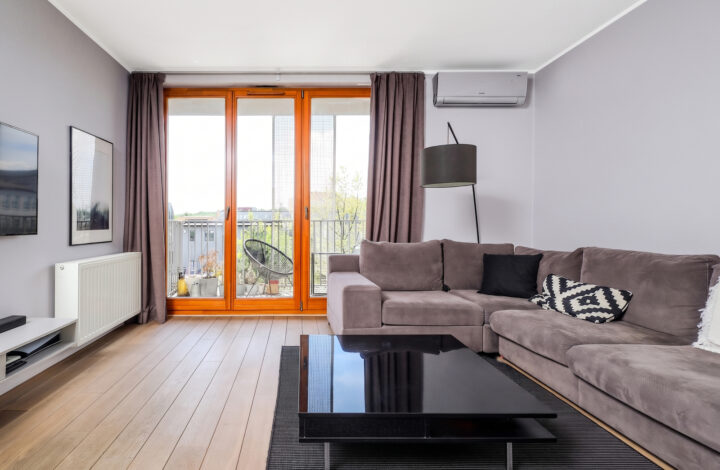 Stylowy apartament z 2 balkonami | MOCAK