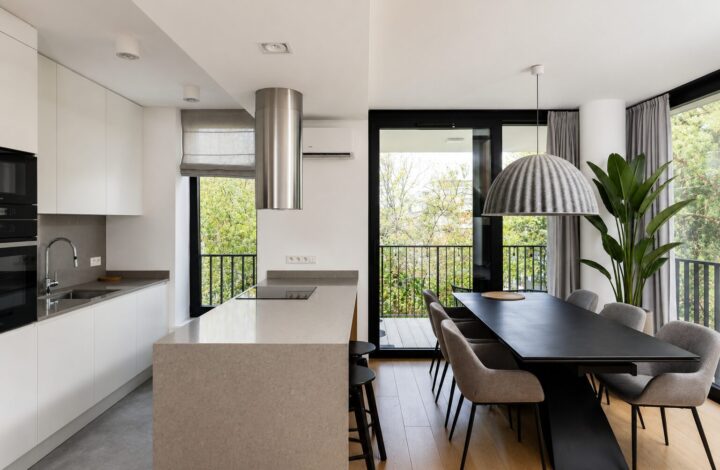 Przestronny apartament River Line | Wola Justowska
