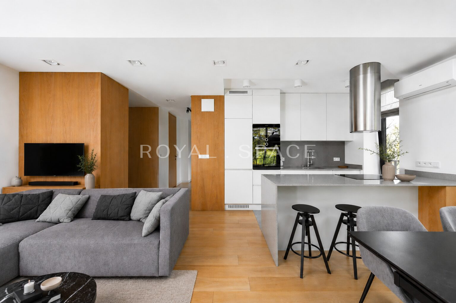 Przestronny apartament River Line | Wola Justowska
