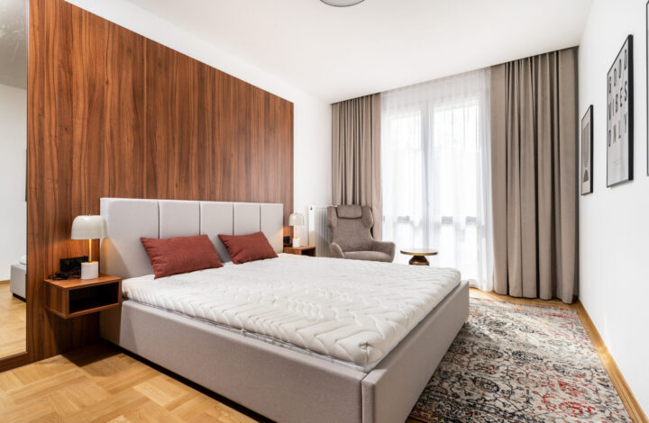 Mid-century style apartment in the center!
