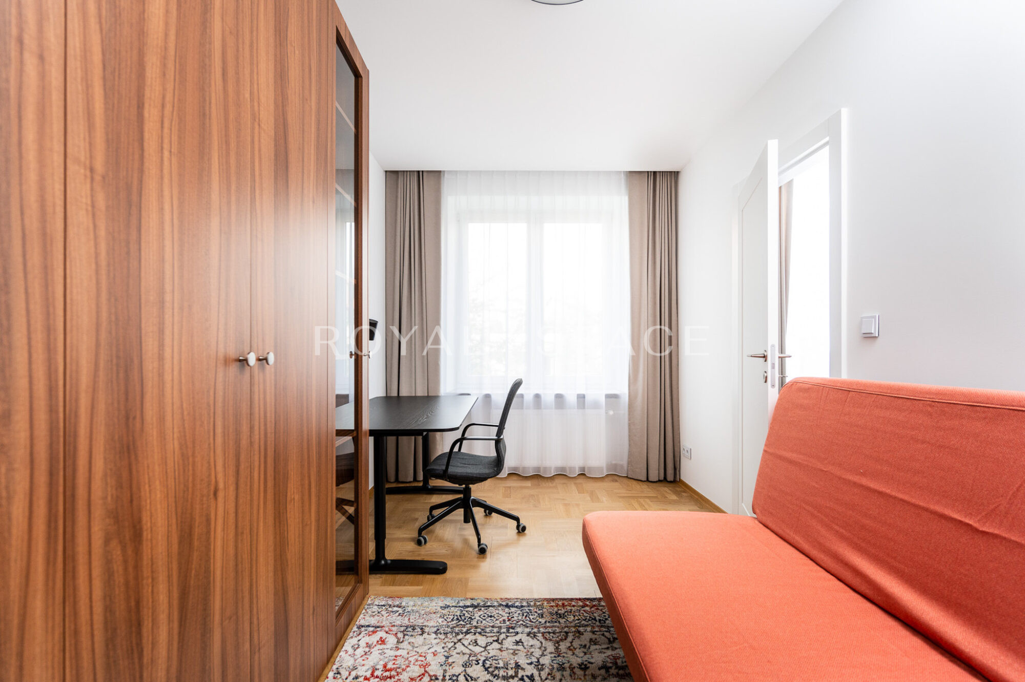 Mid-century style apartment in the center!