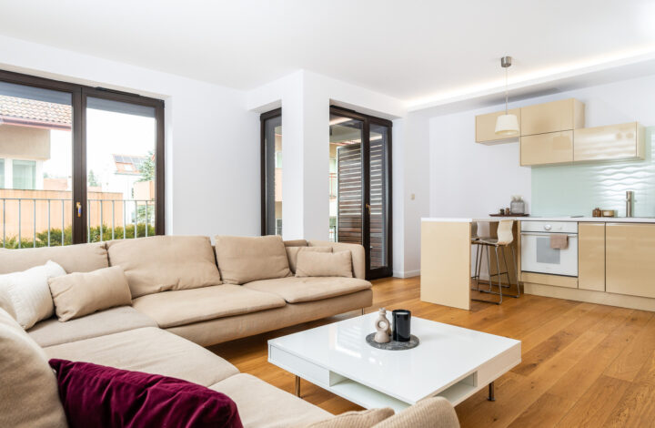 Comfortable 2-room apartment with walk-in closet!