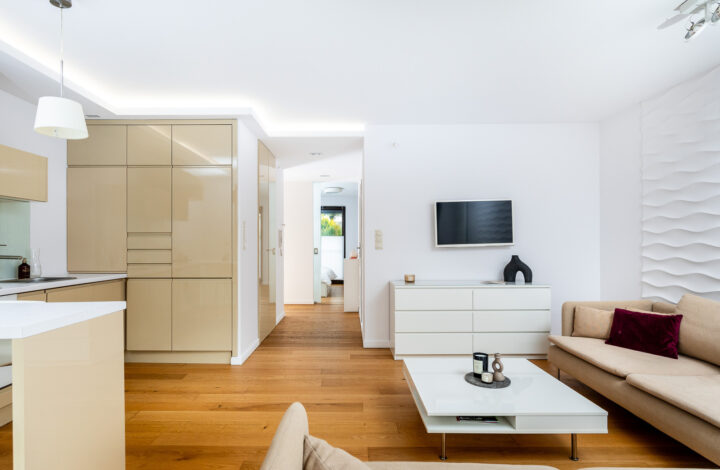 Comfortable 2-room apartment with walk-in closet!