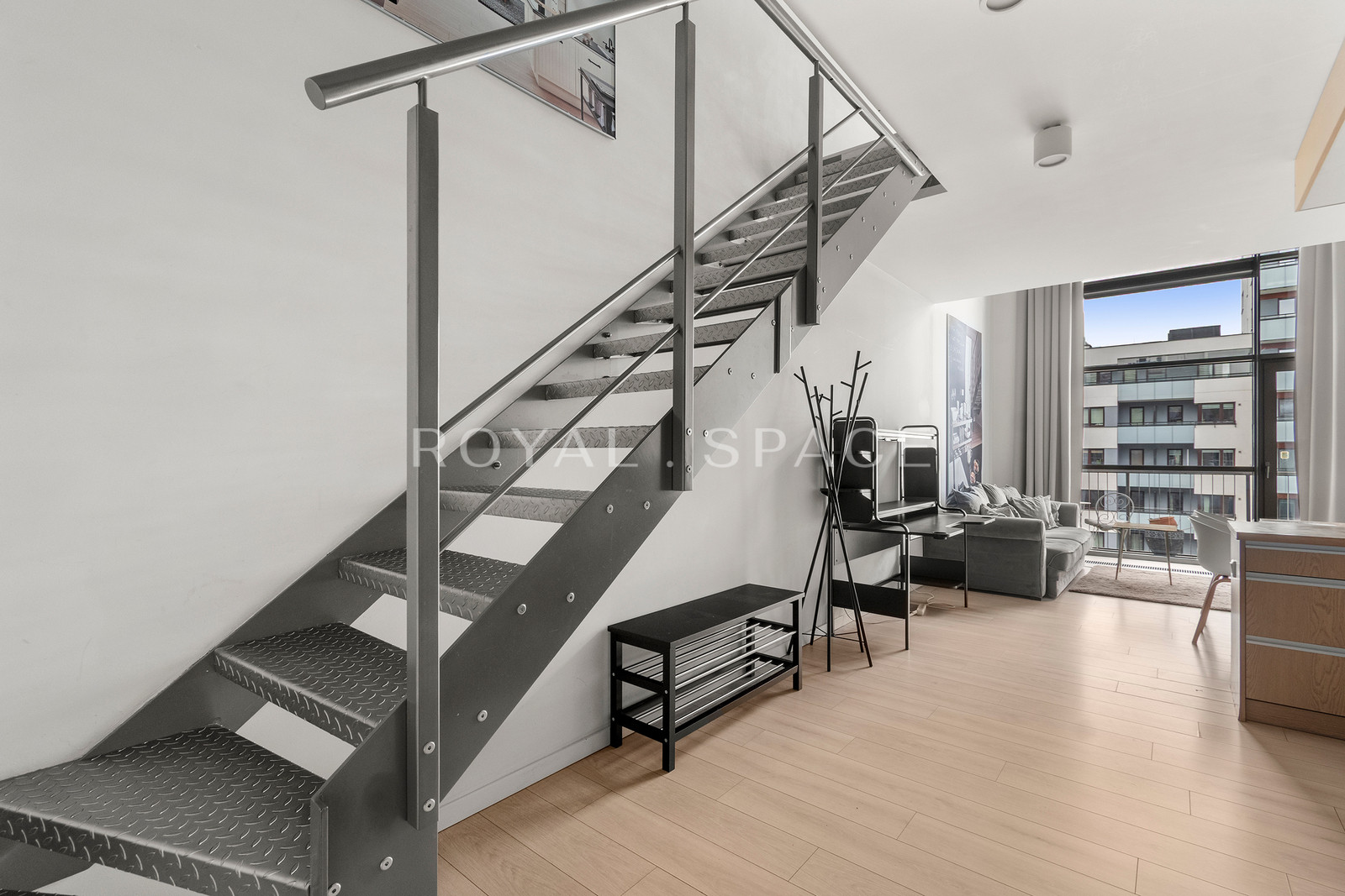 Duplex loft with A/C | Qbik Mokotów