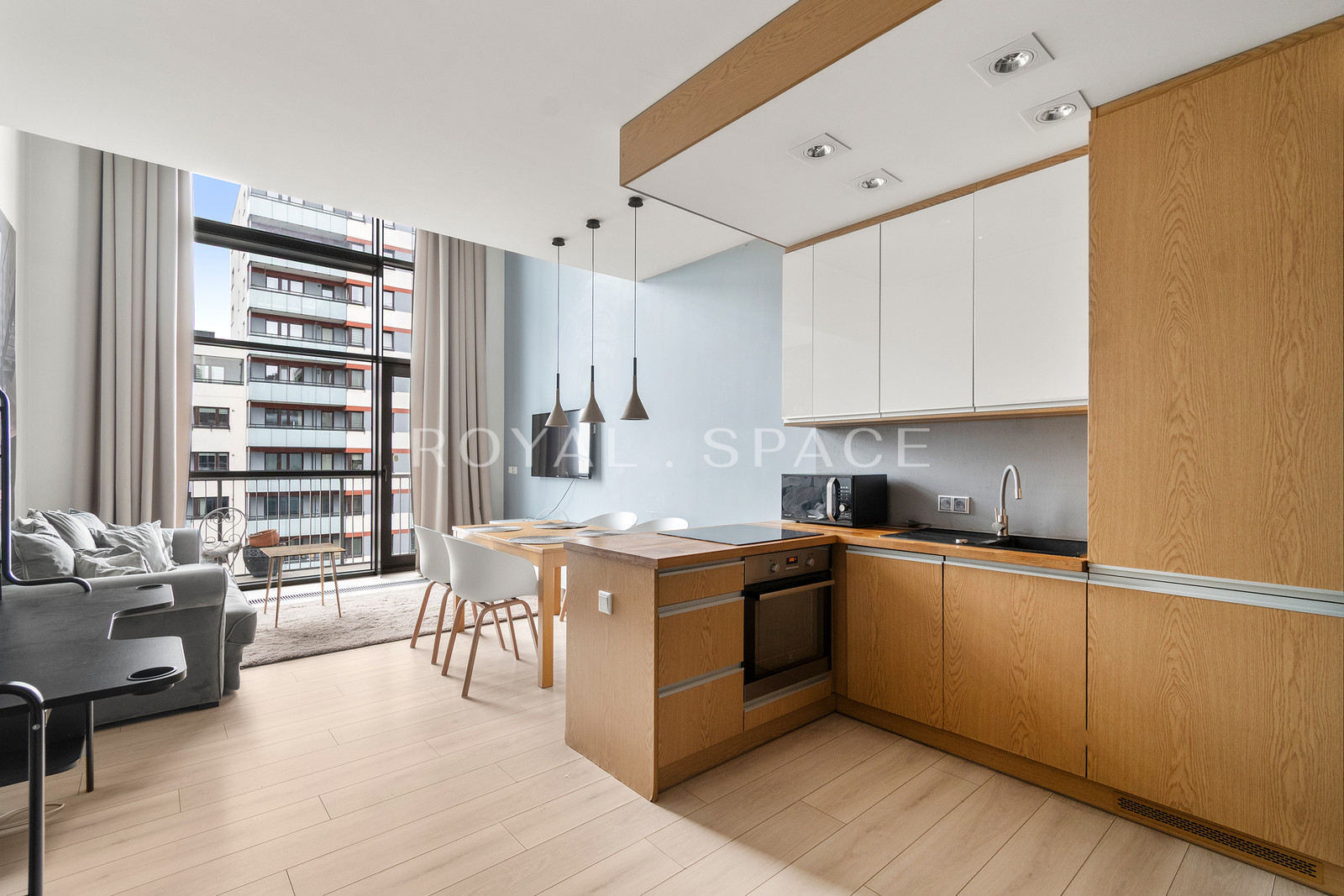 Duplex loft with A/C | Qbik Mokotów