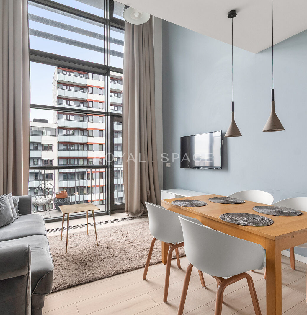 Duplex loft with A/C | Qbik Mokotów