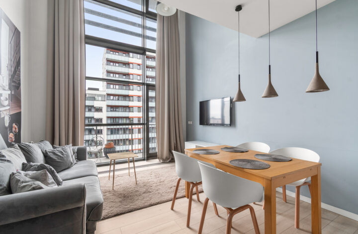 Duplex loft with A/C | Qbik Mokotów