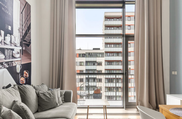 Duplex loft with A/C | Qbik Mokotów