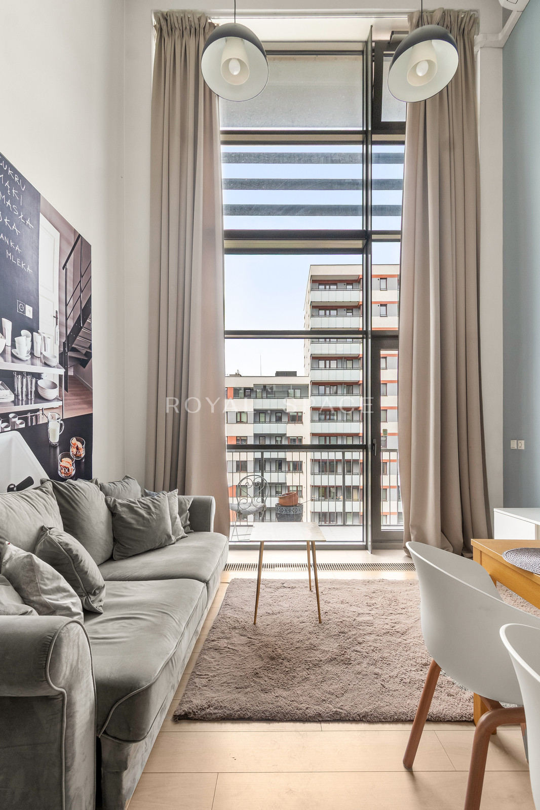 Duplex loft with A/C | Qbik Mokotów