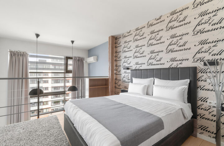 Duplex loft with A/C | Qbik Mokotów