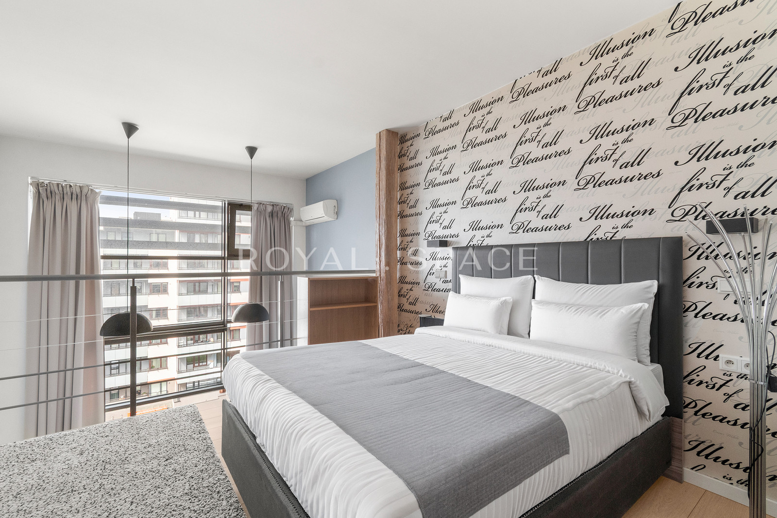 Duplex loft with A/C | Qbik Mokotów