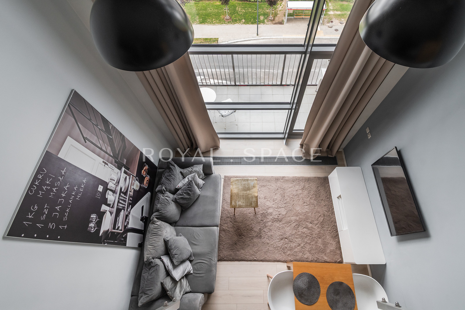 Duplex loft with A/C | Qbik Mokotów