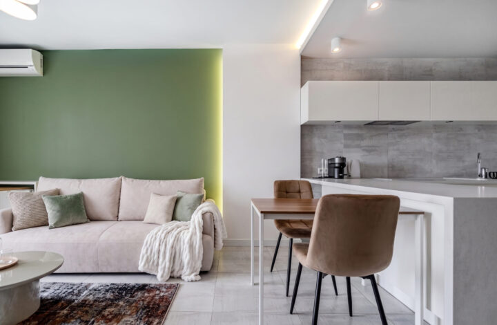 Widokowy apartament w Wiślanych Tarasach