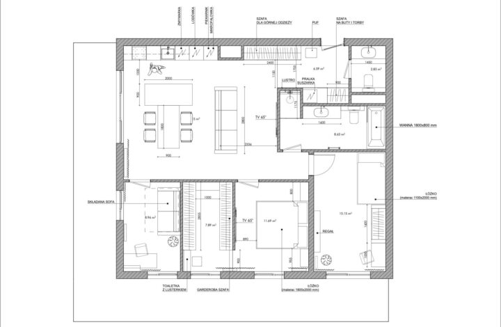 Penthouse | 10 piętro | Południe i Zachód | 300 cm