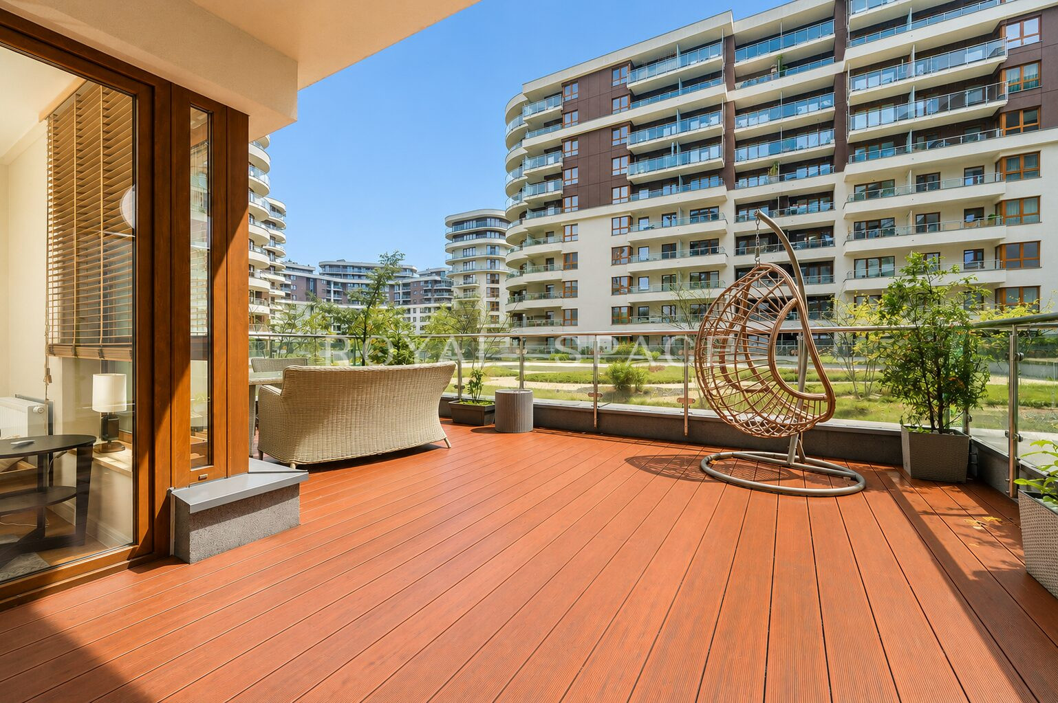 Wyjątkowy apartament z tarasem w Grzegórzki Park