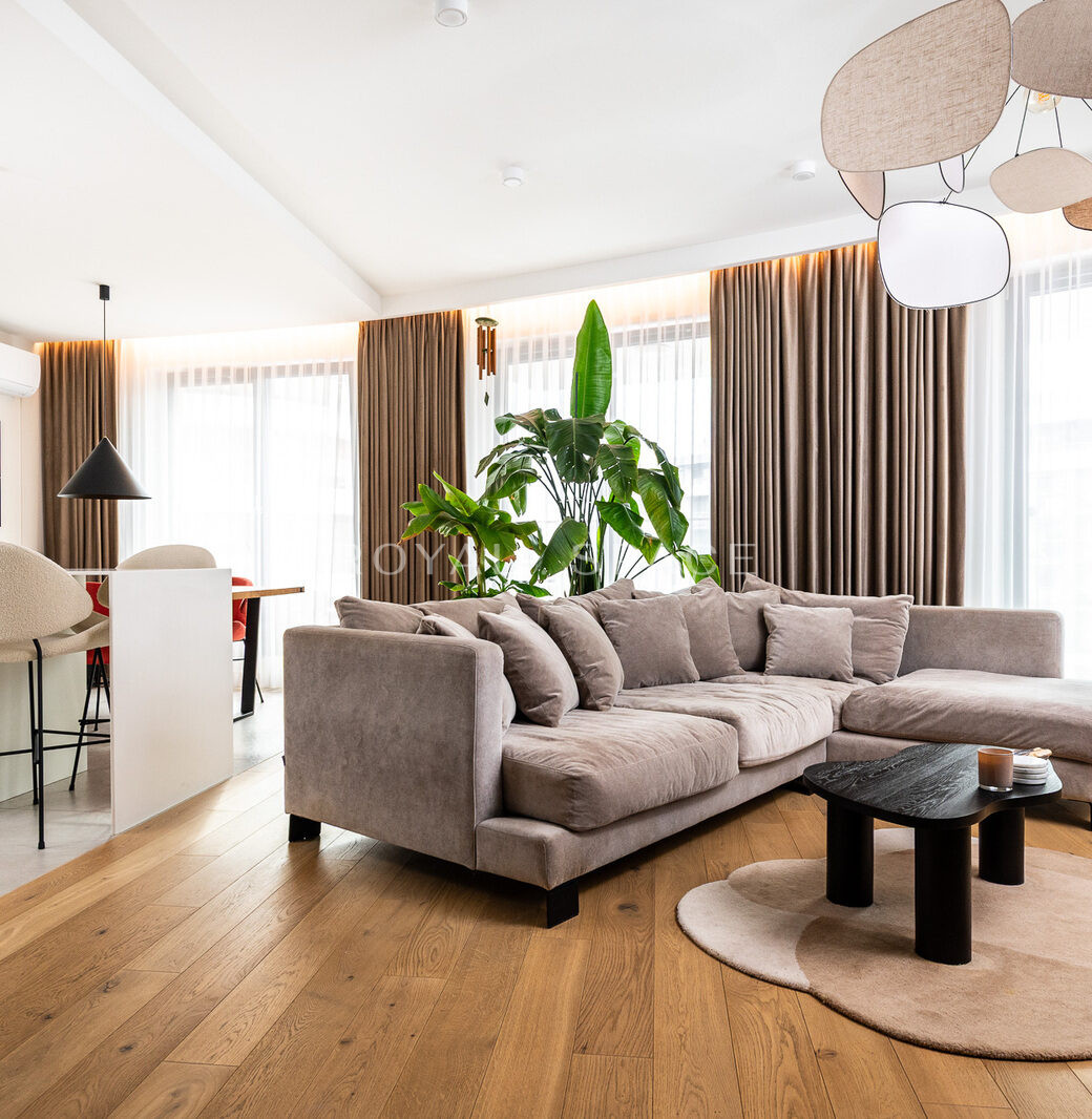 Nowoczesny apartament z balkonem | Wiślane Tarasy