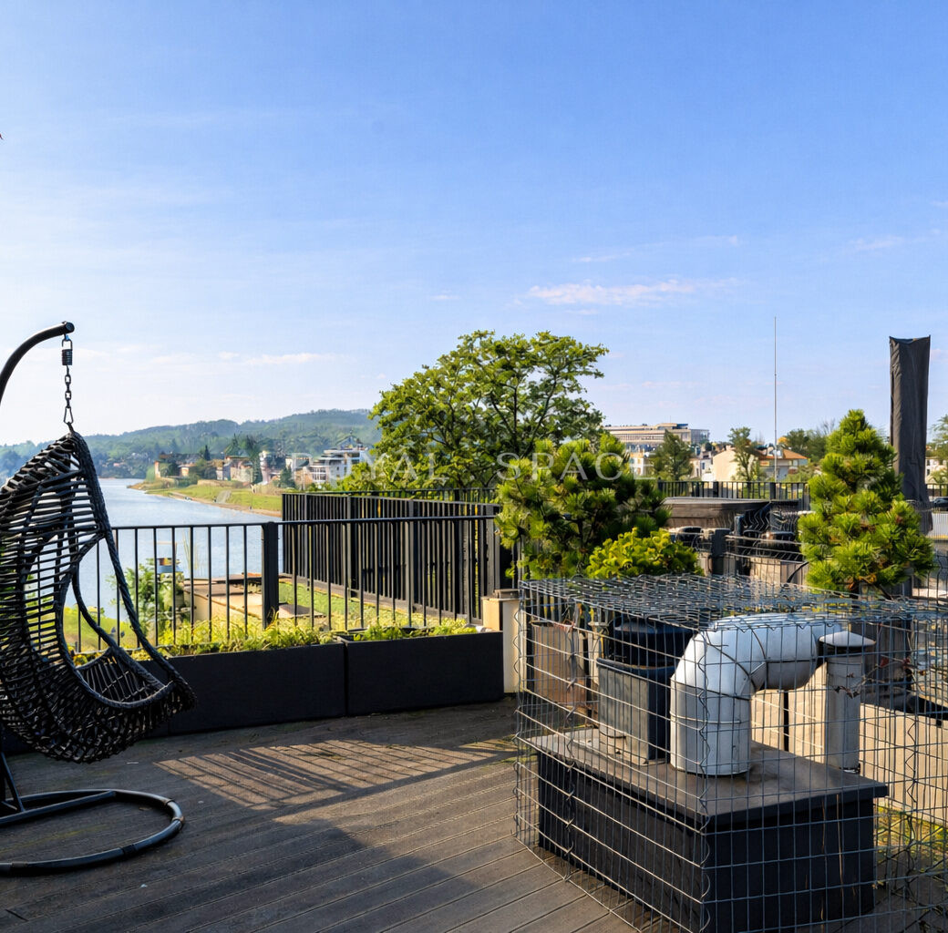 Apartament z widokowym tarasem na dachu!