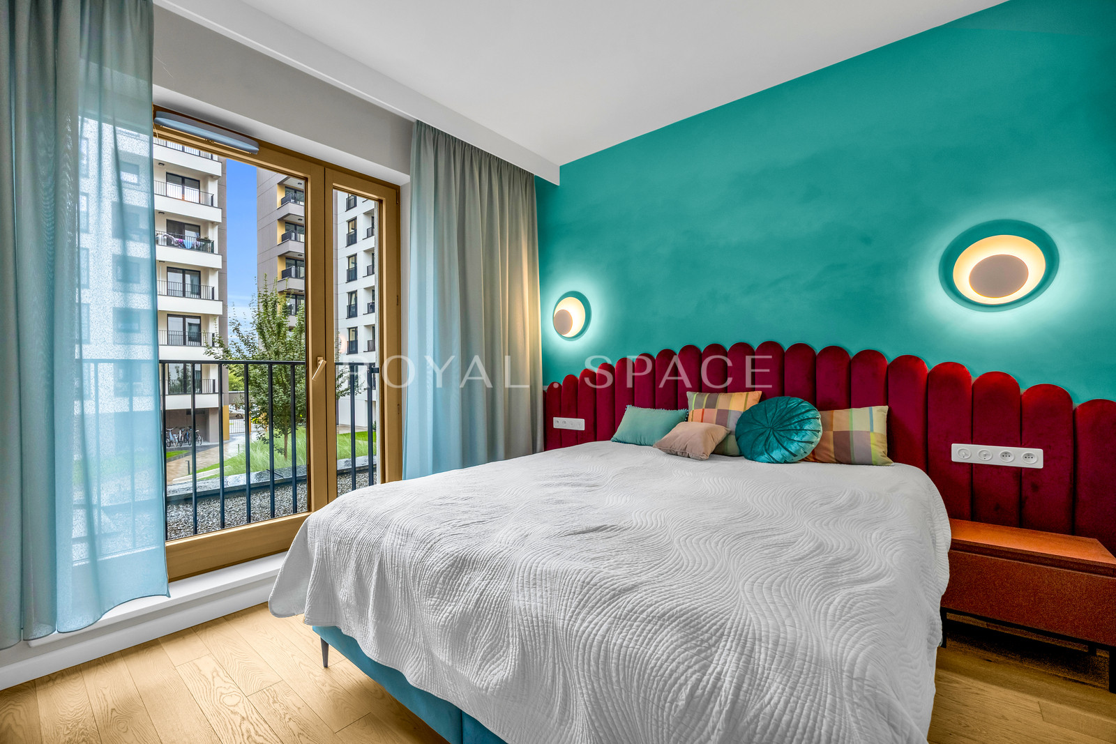 Designerski apartament z loggią | Wola