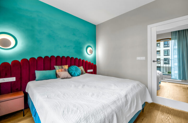 Designerski apartament z loggią | Wola