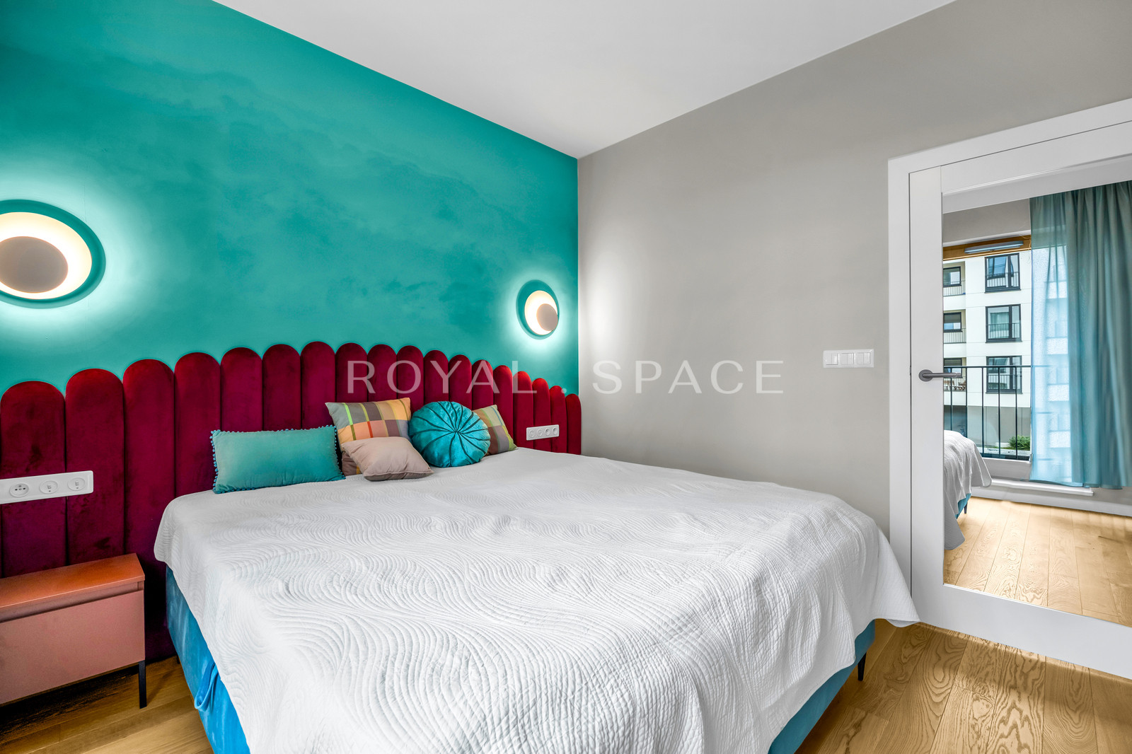 Designerski apartament z loggią | Wola