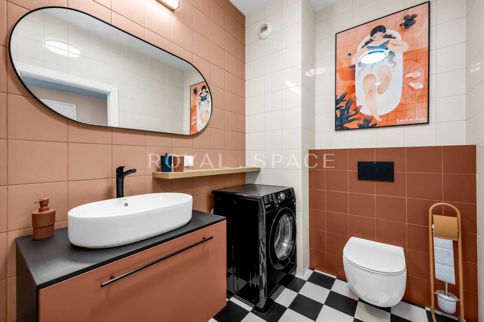 Designerski apartament z loggią | Wola