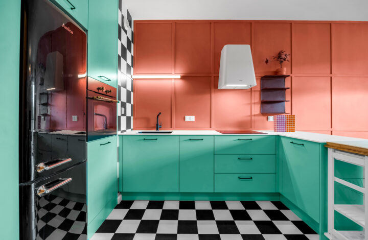 Designerski apartament z loggią | Wola