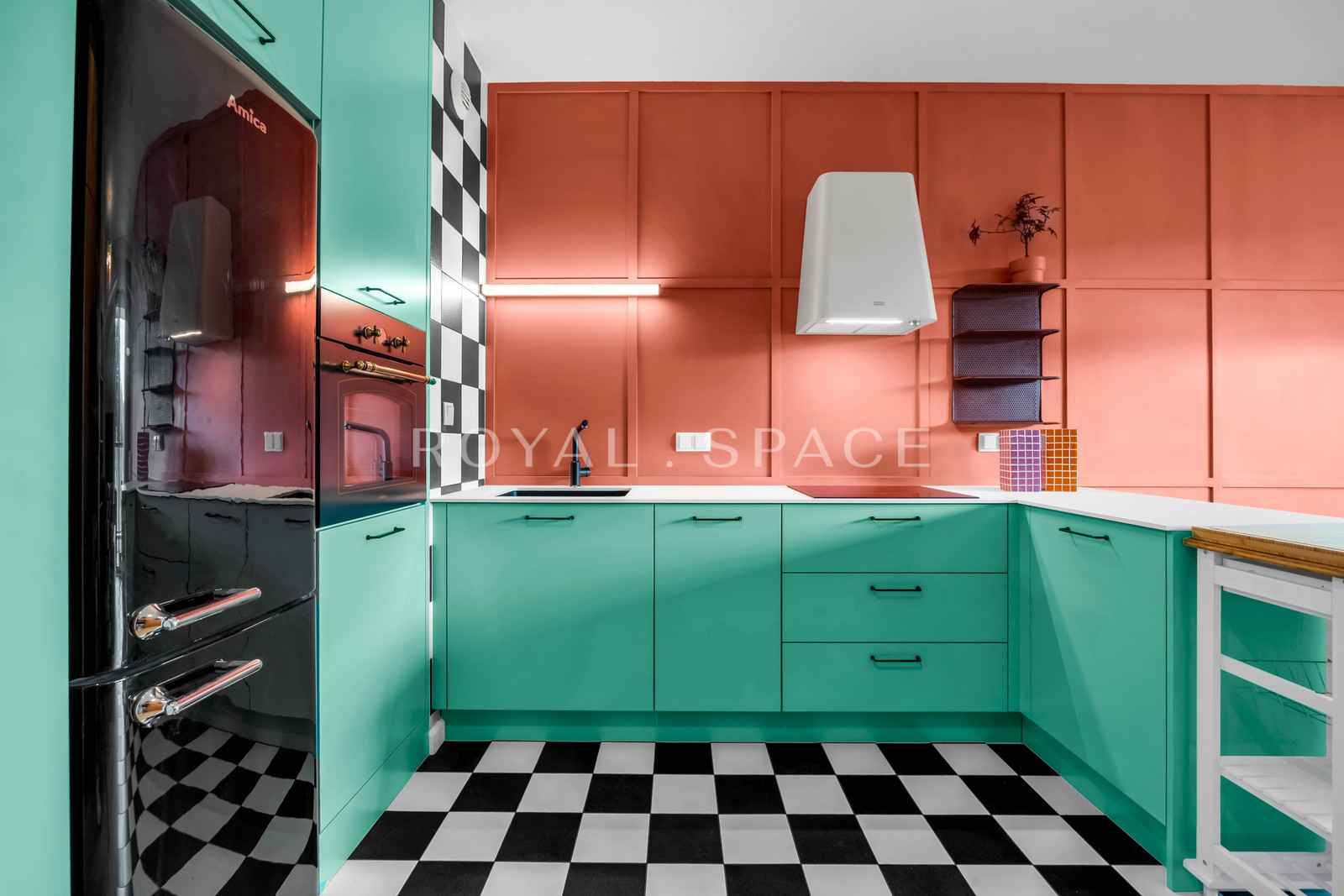 Designerski apartament z loggią | Wola