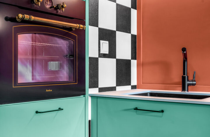 Designerski apartament z loggią | Wola
