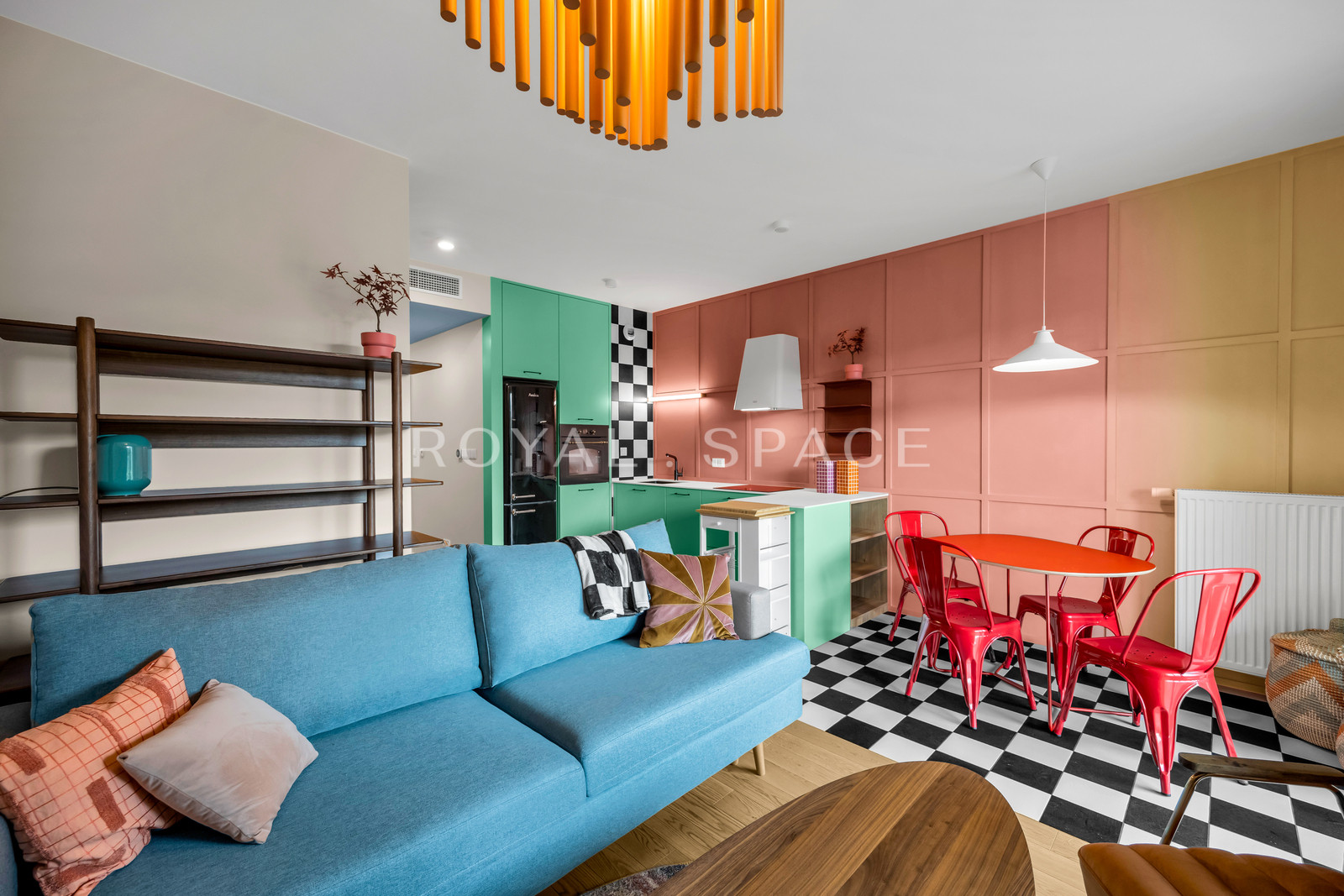 Designerski apartament z loggią | Wola