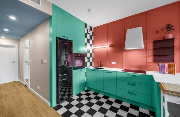 Designerski apartament z loggią | Wola
