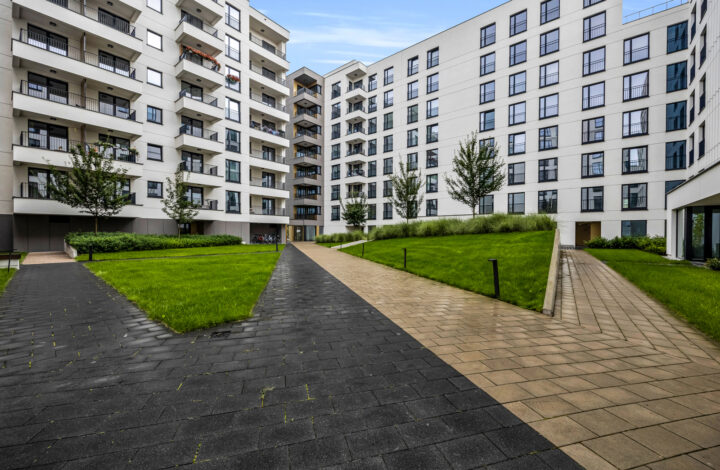 Designerski apartament z loggią | Wola