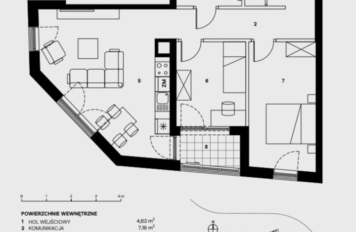 Світла квартира | БЕЗ КОМІСІЇ! Skałka Residence!