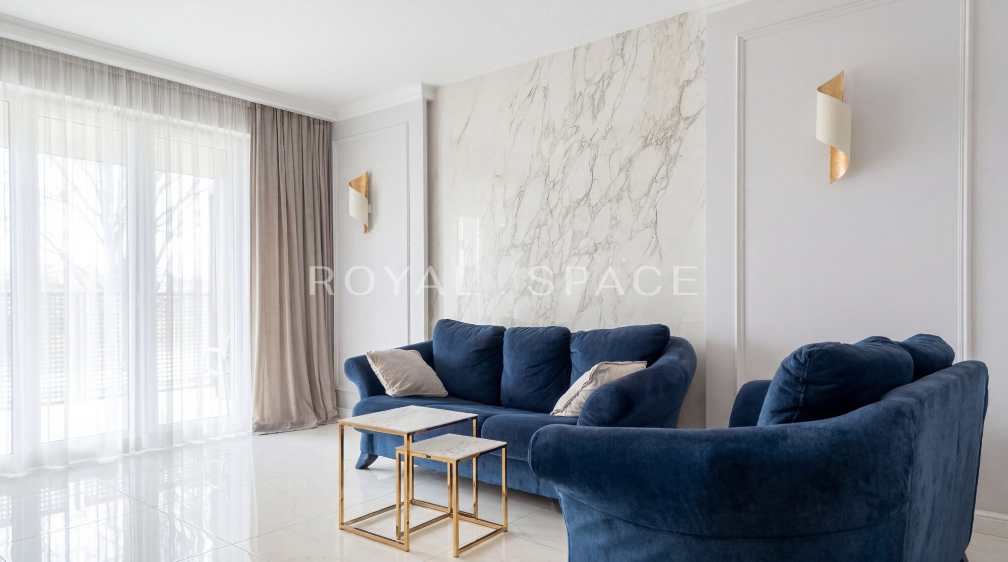 Elegancki apartament z tarasem z widokiem na Wisłę