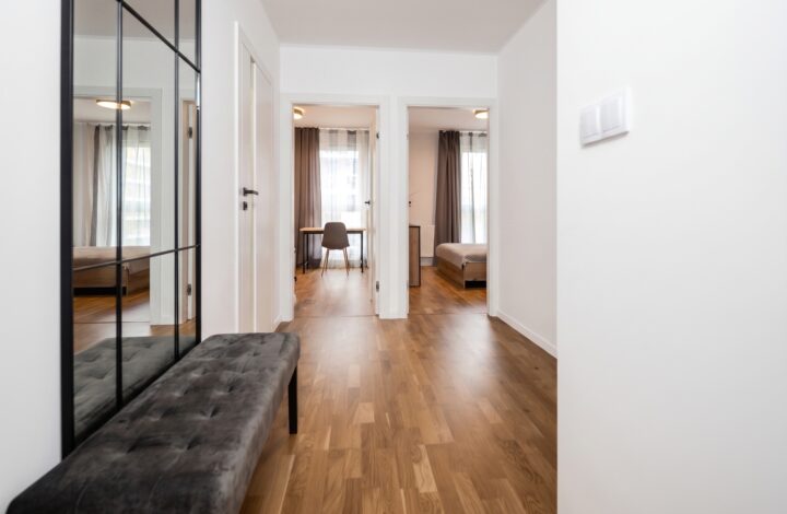 Modern 3-room apartment near the Wisła River!