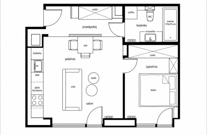 Modern Apartment in the Heart of Warsaw | Chmielna