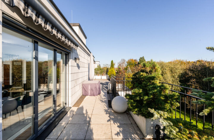 Luksusowy penthouse z tarasem przy Parku Dębnickim