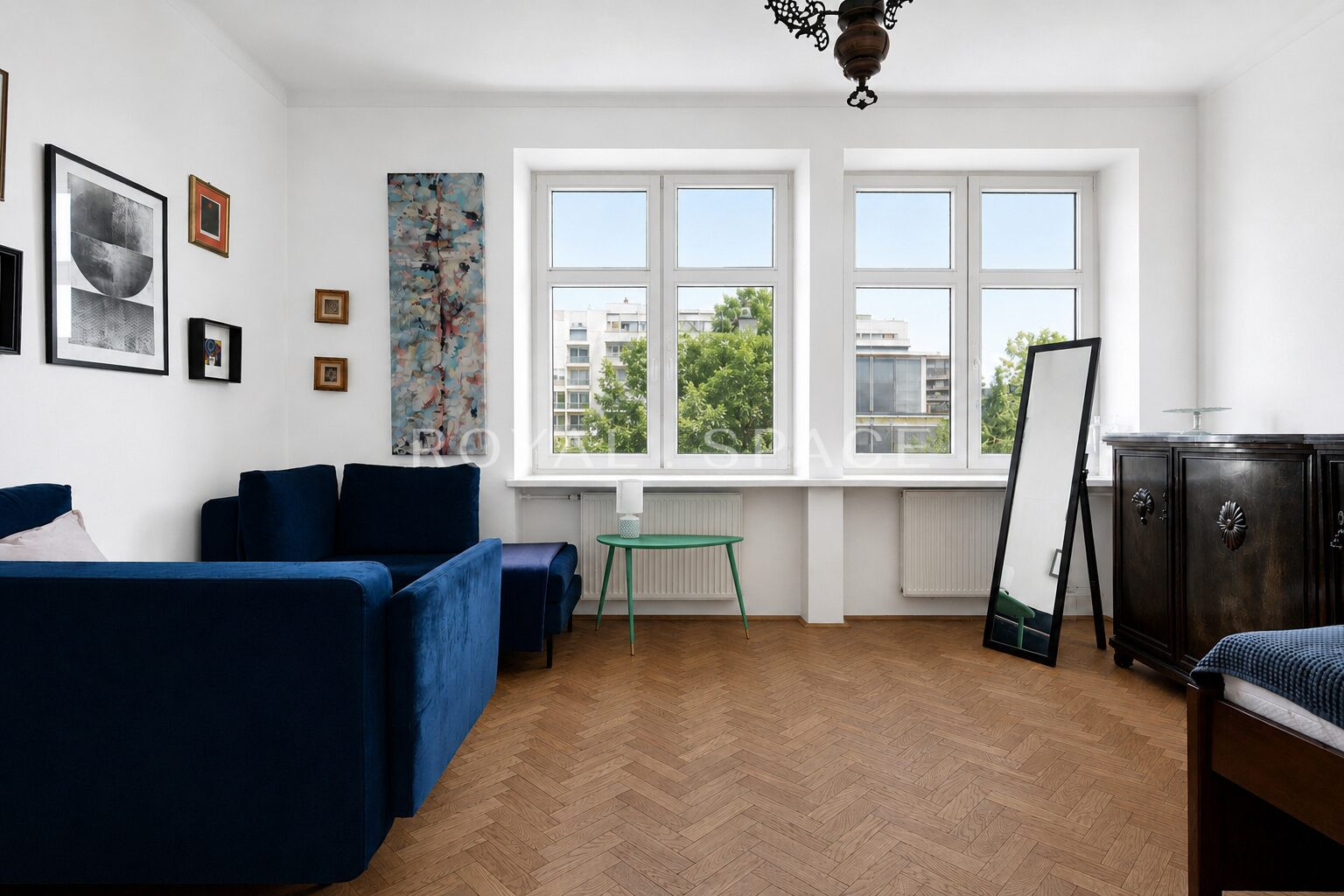 A unique apartment in the Oficerski Housing Estate