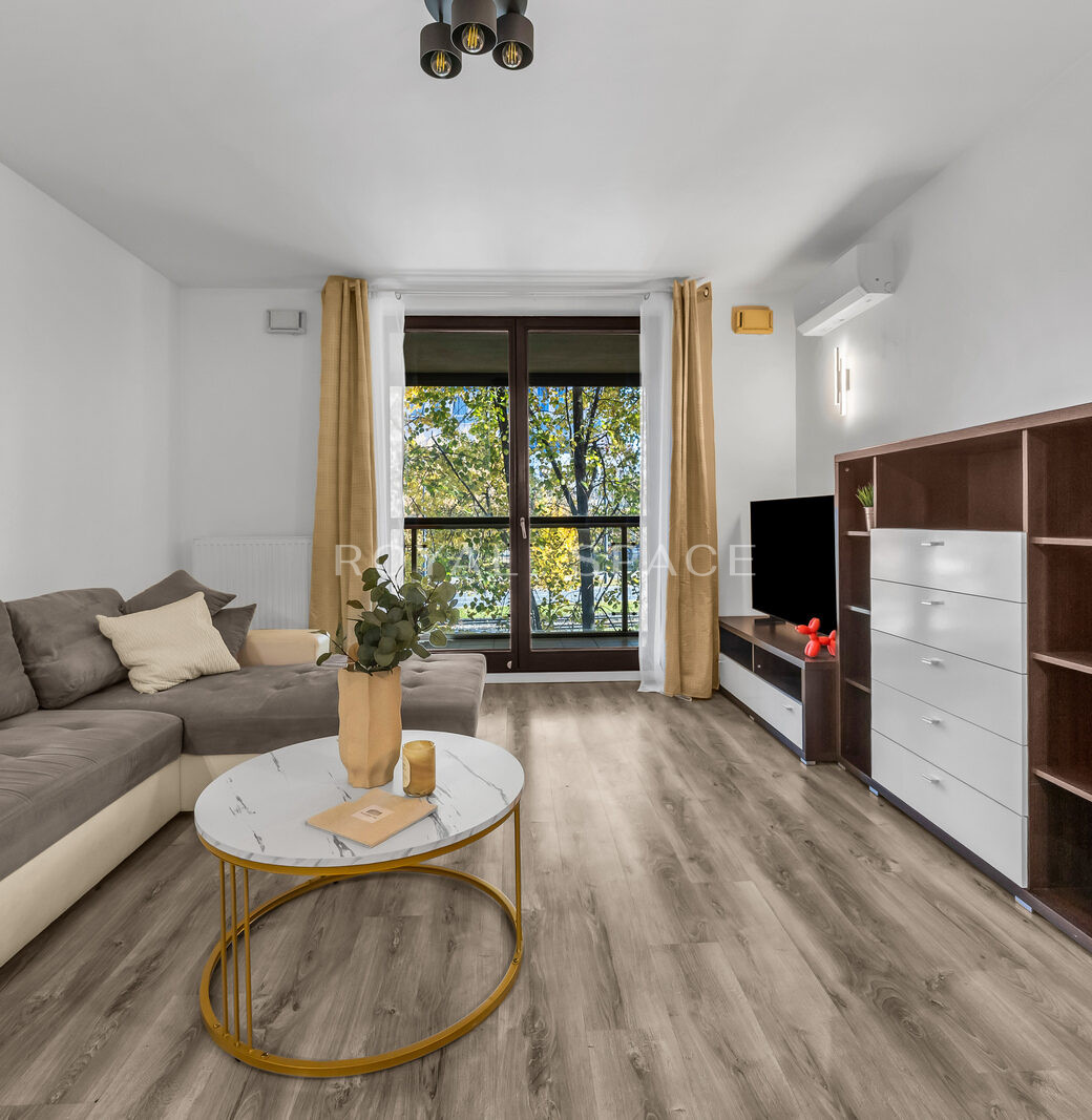 Funkcjonalny apartament koło Browarów Warszawskich