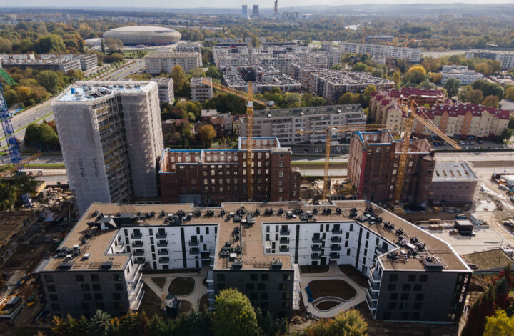 Penthouse na 12 piętrze! | Noho Młyny Mogilska