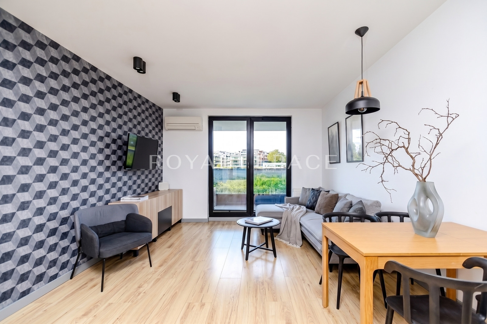 Apartment with the view of the Vistula River