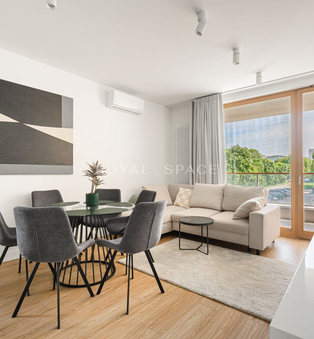Luksusowy apartament z loggią | Domaniewska 24