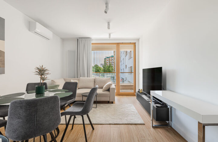 Luksusowy apartament z loggią | Domaniewska 24