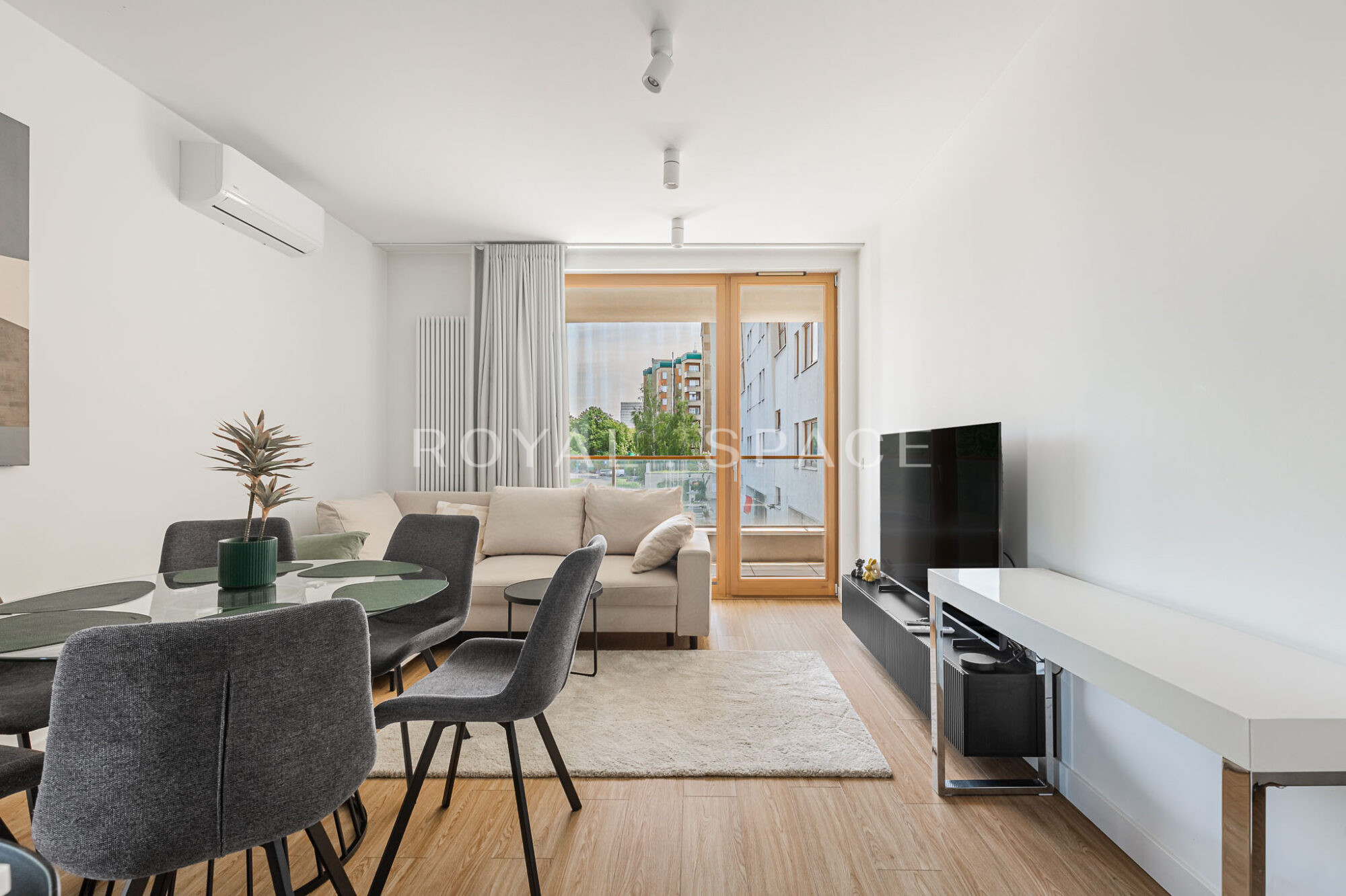 Luksusowy apartament z loggią | Domaniewska 24