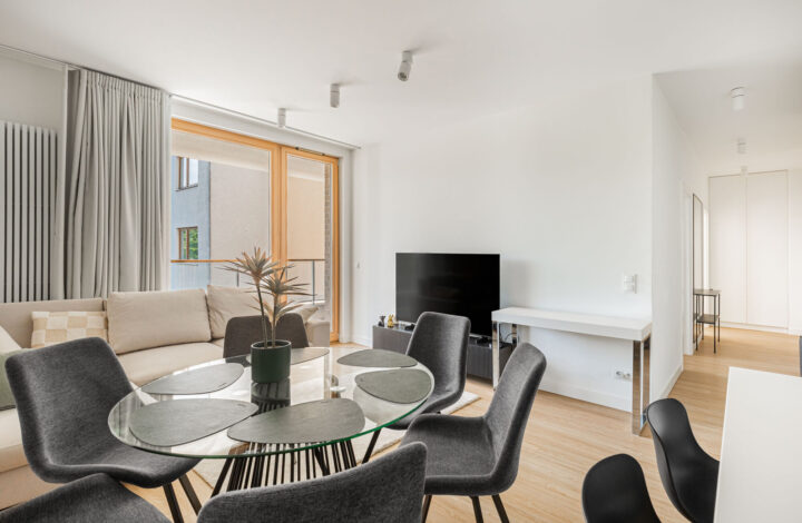 Luksusowy apartament z loggią | Domaniewska 24