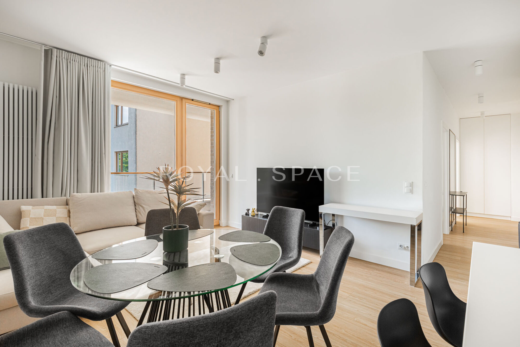 Luksusowy apartament z loggią | Domaniewska 24
