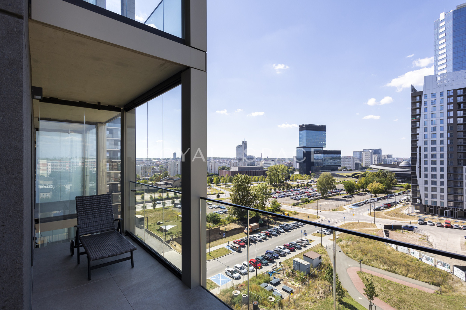 Apartment with balcony | 8th floor | City Centr