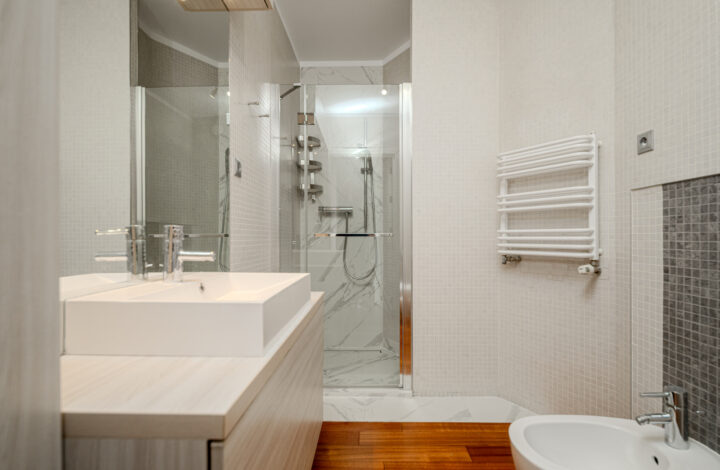 Apartament z przeszkleniami w Tarasy Verona