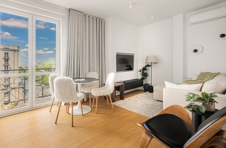 Elegancki apartament na warszawskim Muranowie